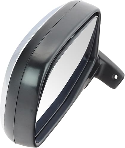 Miniatura 4 de Juego de espejos retrovisores laterales manuales cromados y negros, par izquierdo y derecho para camión de la serie F