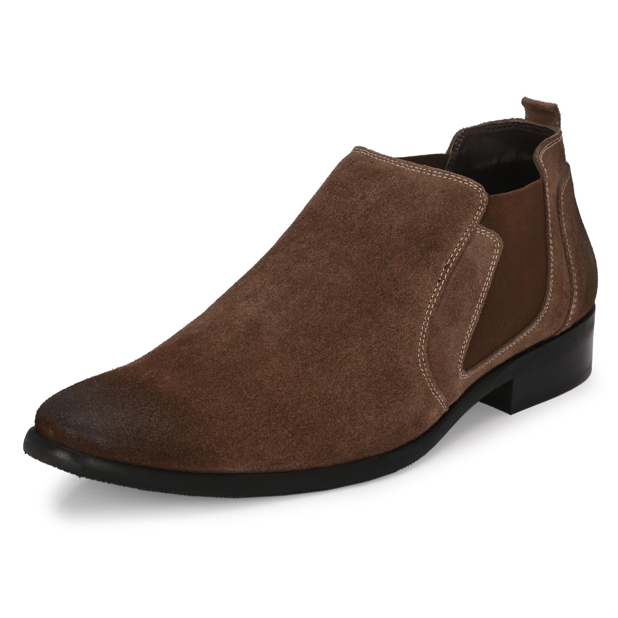 Auserio Mens Low Ankel Chelsea Boot Leather Formal Shoes | Anti Skid Sole & Padded Collar | Antimicrobial & Heat-insulating | Shoes for Office, Parties & All Occassions | Brown Suede 8 UK (JM 022) (B0CMCZY4JS) Amazon Price History, Amazon Price Tracker