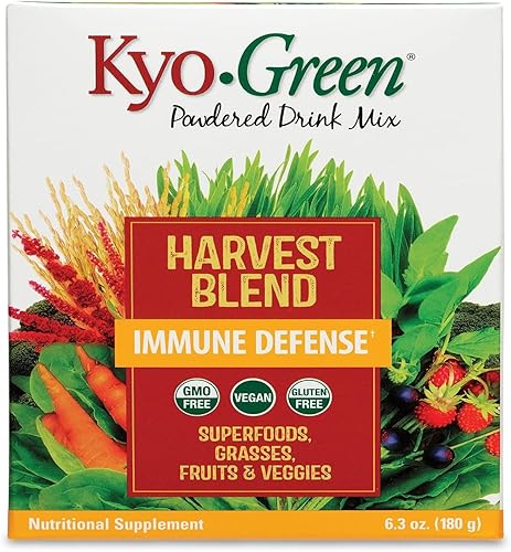 Kyo-Green Harvest Blend Suplemento superalimentario, botella de 6 onzas