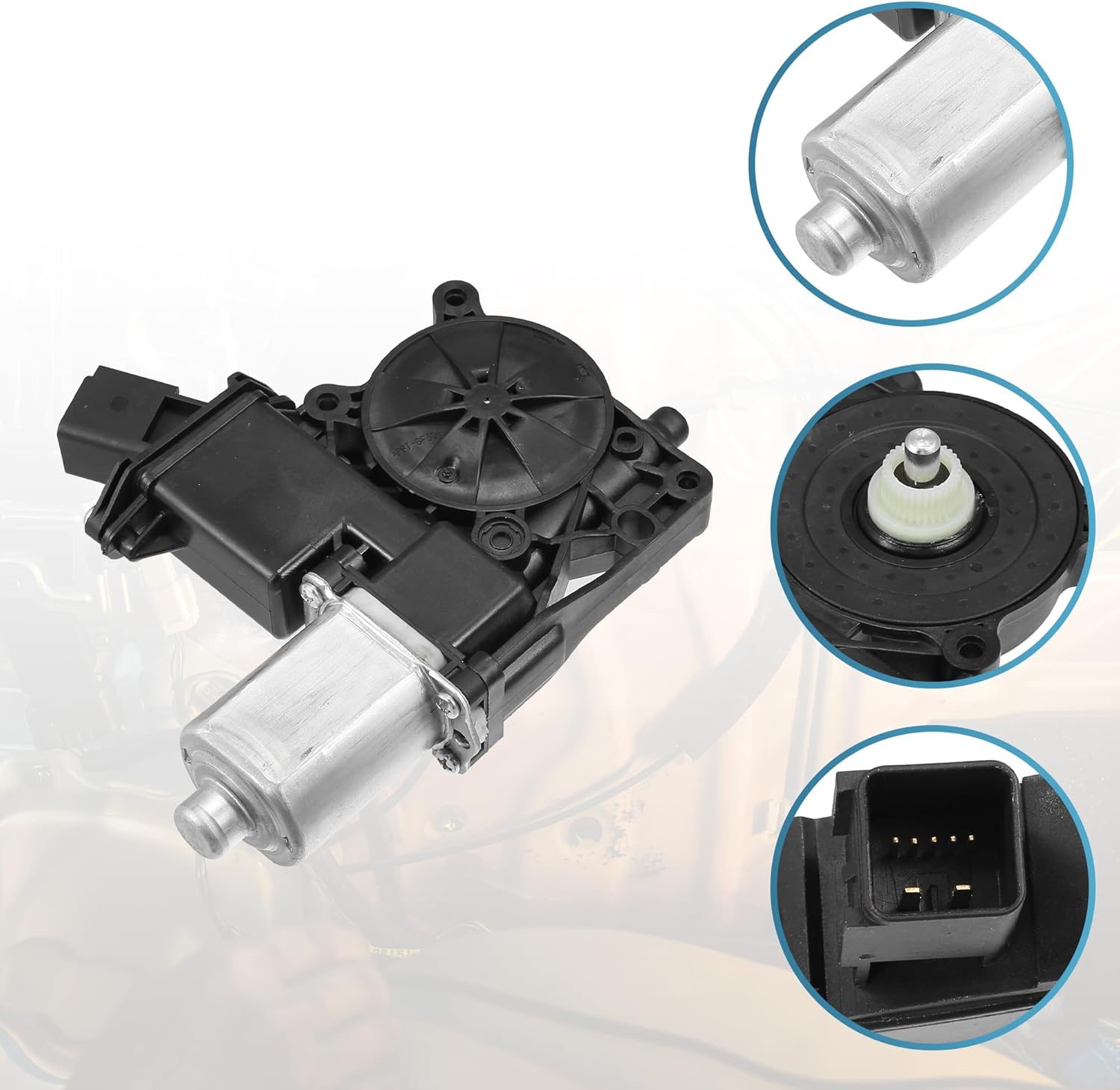 ACROPIX Front Left Side Power Window Lift Motor Regulator Motor Fit for Buick LaCrosse 2010-2016 No.20951579/94532759 - Pack of 1