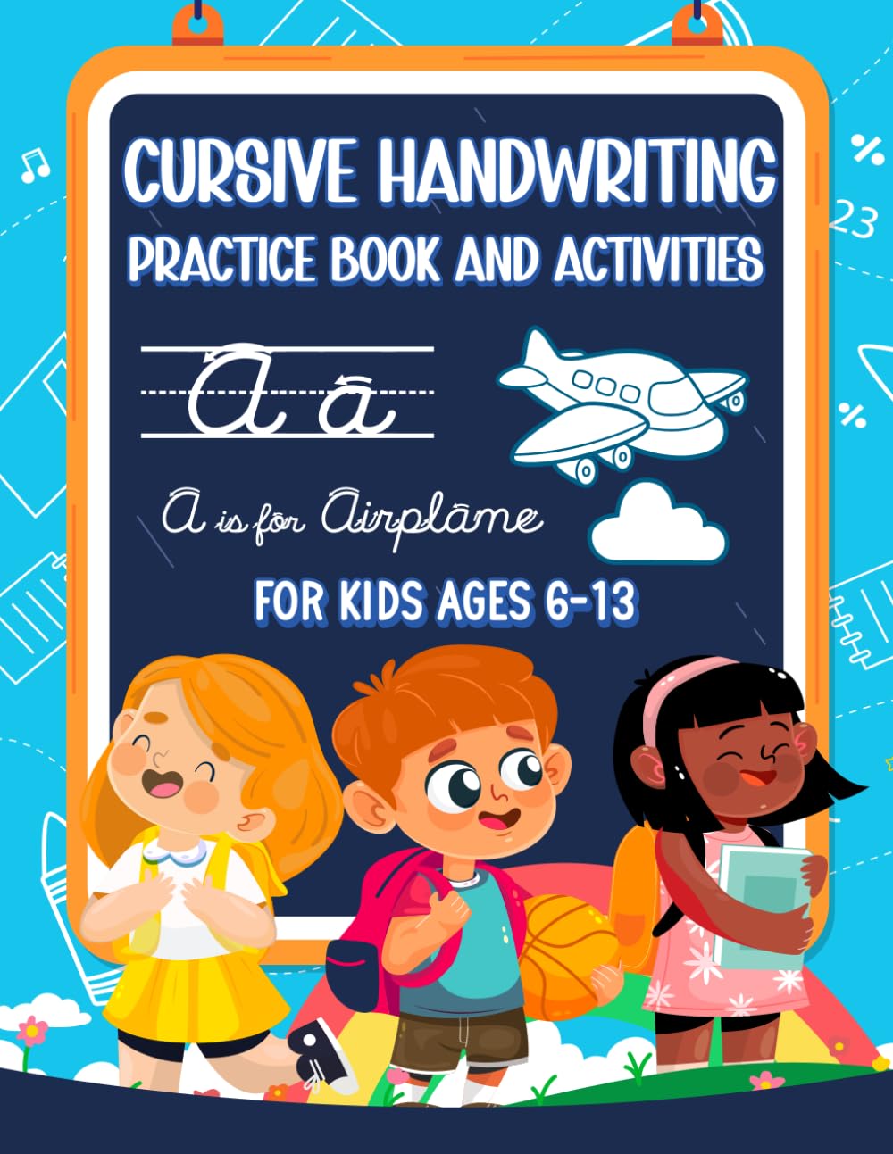 Cursive Handwriting Practice Book and Actives