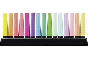 STABILO Pastel Boss Highlighters Deskset of 15 Assorted Colours