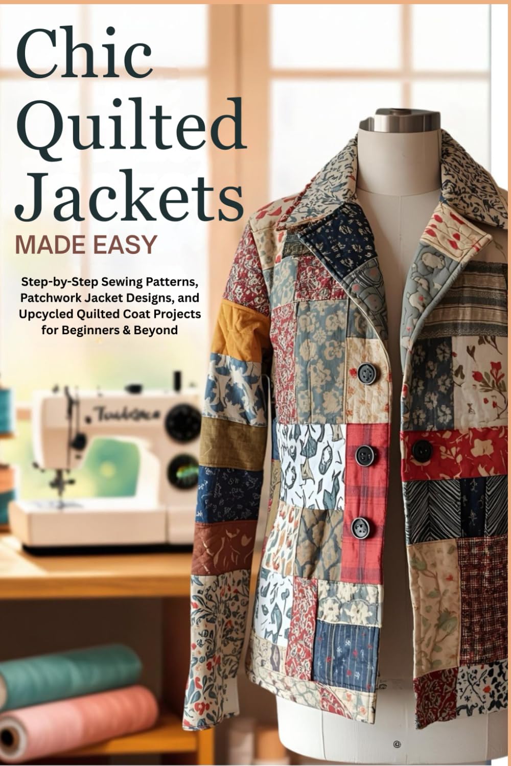 Chic Quilted Jackets Made Easy: Step-by-Step Sewing Patterns, Patchwork Jacket Designs, and Upcycled Quilted Coat Projects for Beginners & Beyond