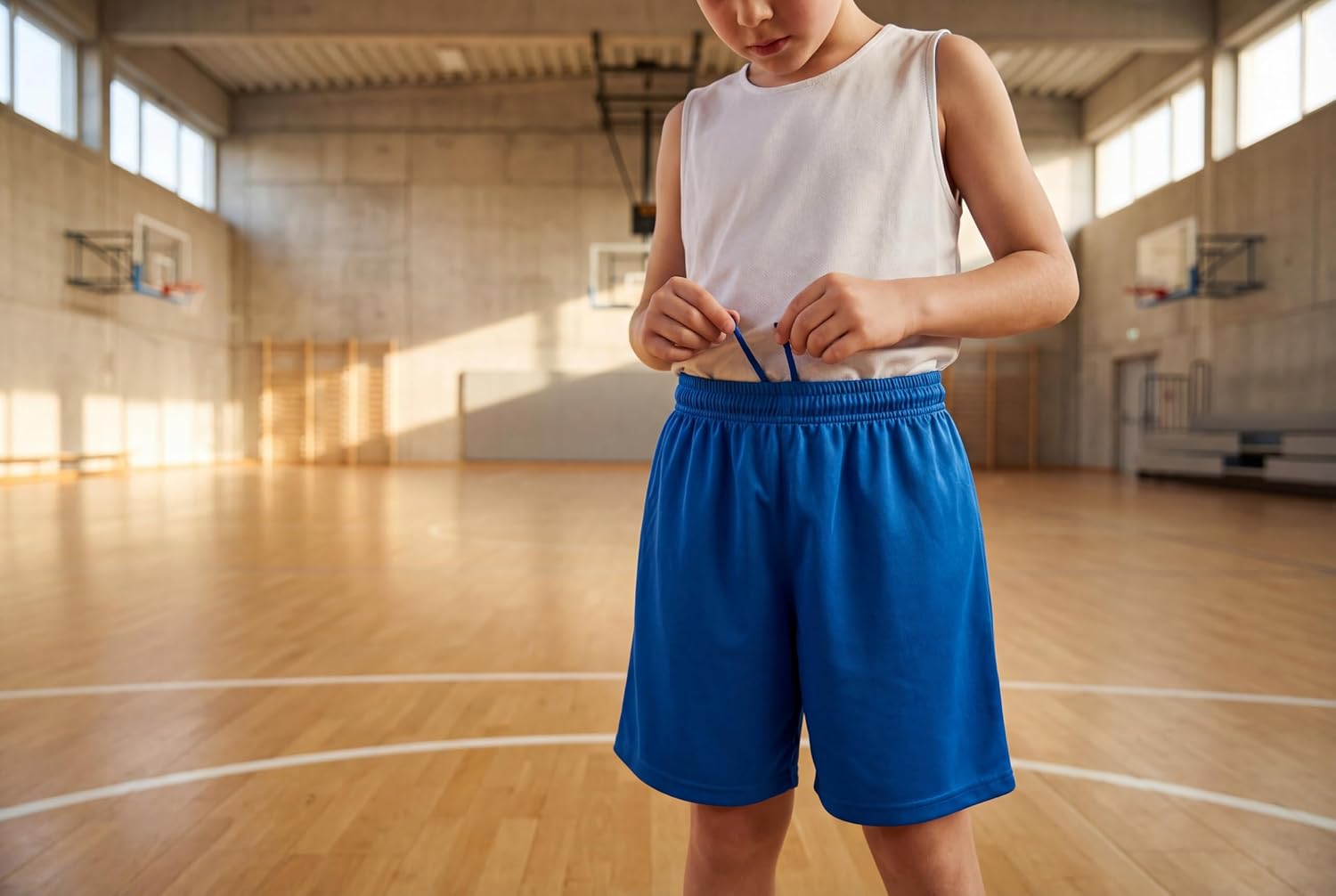 DINGDONG'S CLOSET 2 Pack Boys Basketball Shorts Athletic Soccer Shorts for Youth Kids Running Gym Tennis Quick Dry