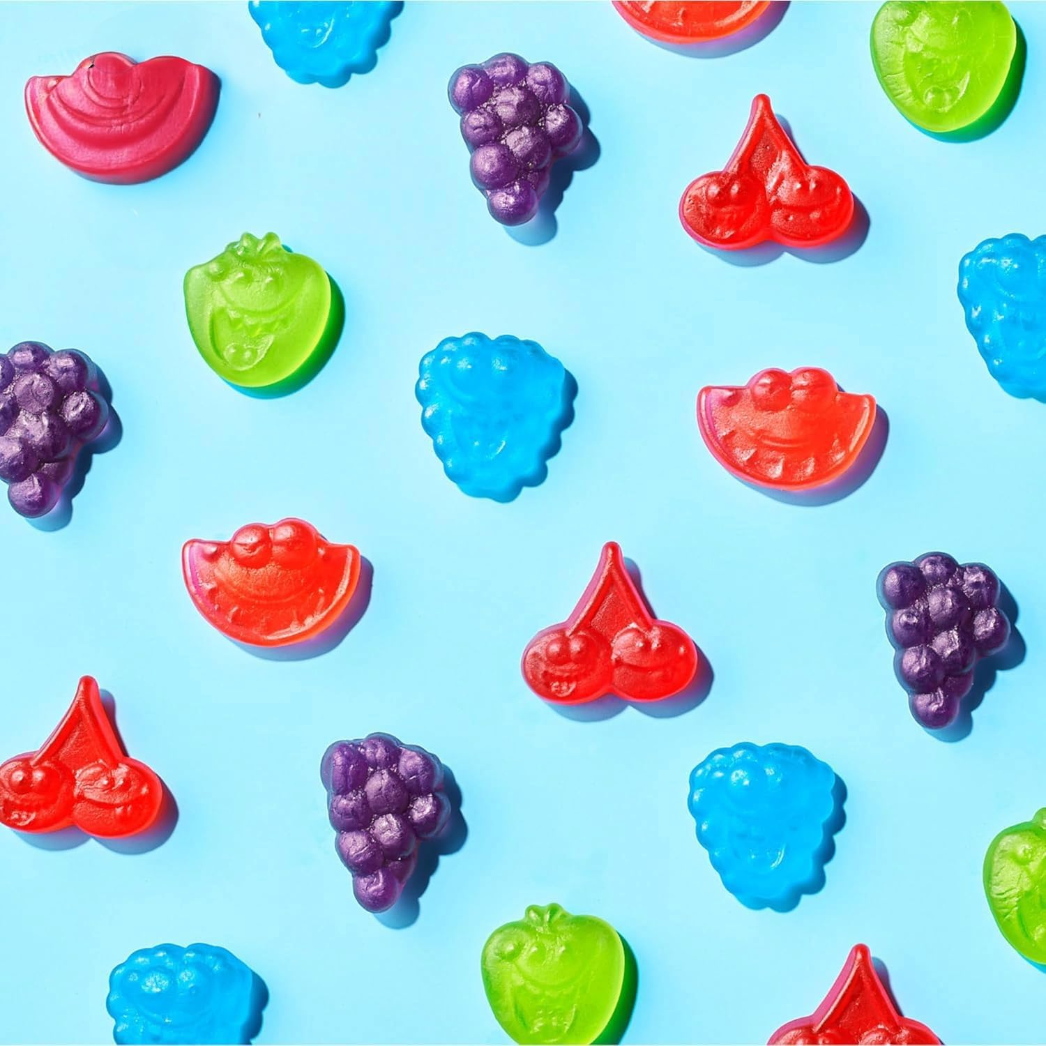 Jolly Ranchers Gummies Bulk Candy 25 Mini Packs - JollyRancher Gummies Original Minis Individually Wrapped Candy - Assorted Fruit Flavored JollyRancher Gummy Candy Bulk Pack (25 Count)