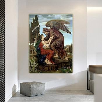 Amazon｜キャンバスに描かれた有名な絵画 Evelyn De Morgan 