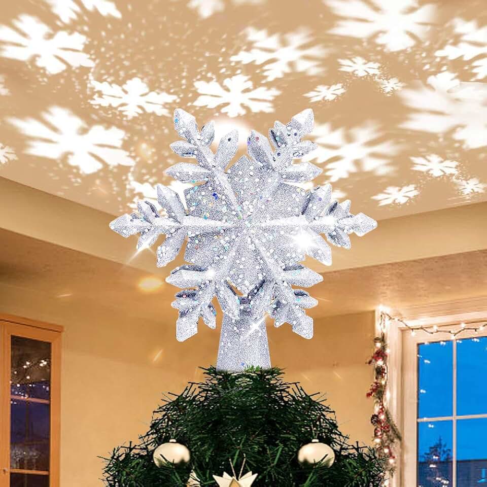 Amazon.co.uk Snowflake Tree Topper Amazon.co.uk Snowflake Tree Topper