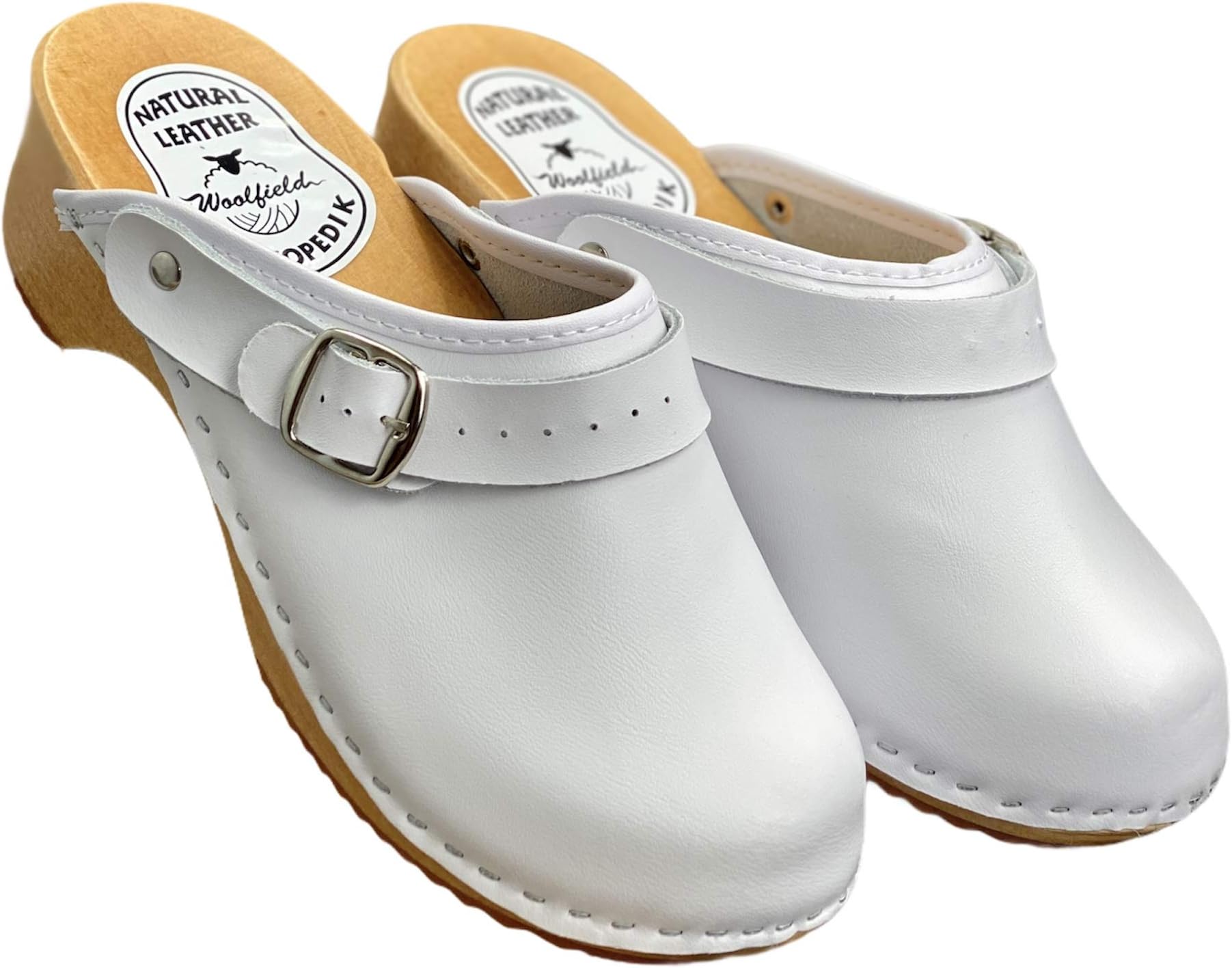 Urban Mule Clog | Original Handmade Wooden Leather Clog for Women | Multicolor