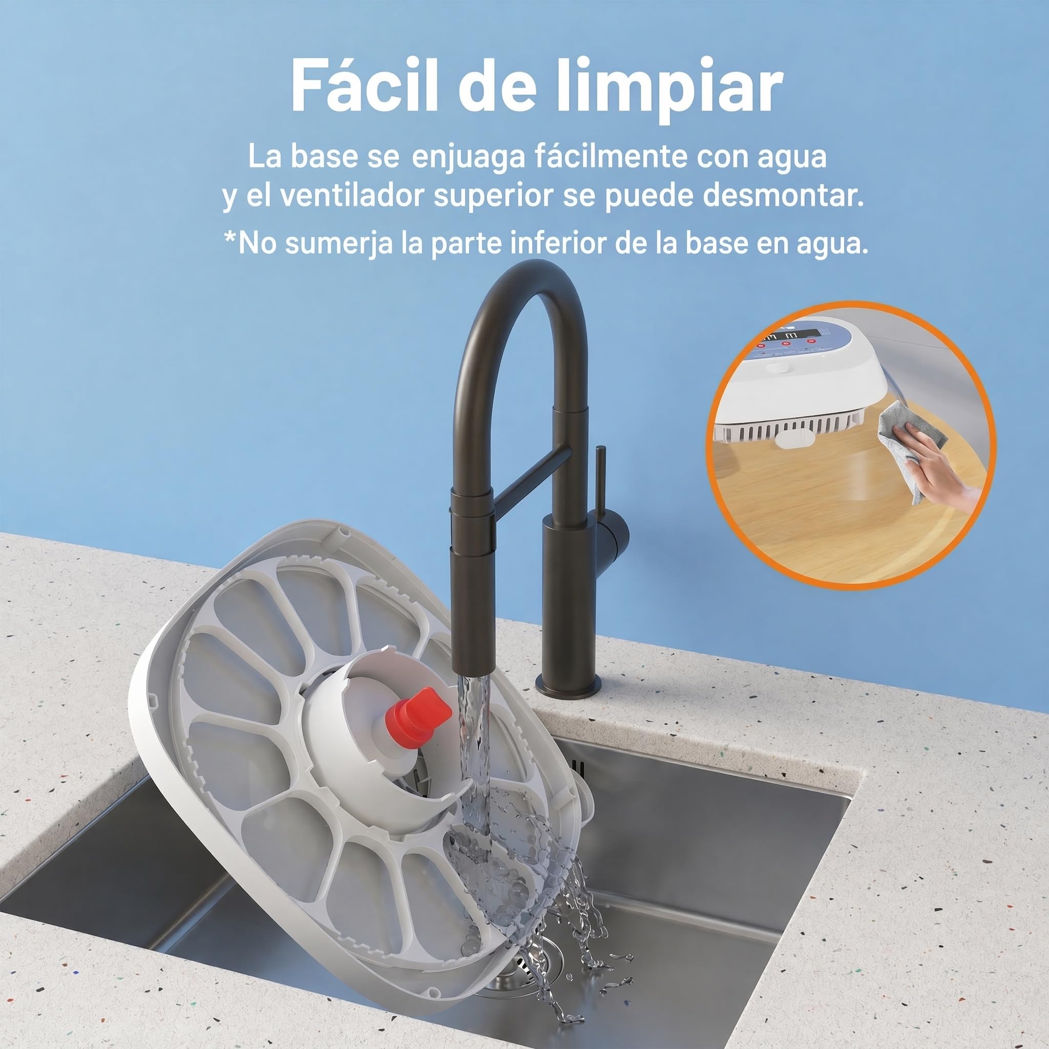 Sailnovo incubadora automática para 12 huevos, 4 modos para aves, con volteo automático, control de temperatura y alarma de humedad, incubadora para huevos de gallina, pato y codorniz (Azul)