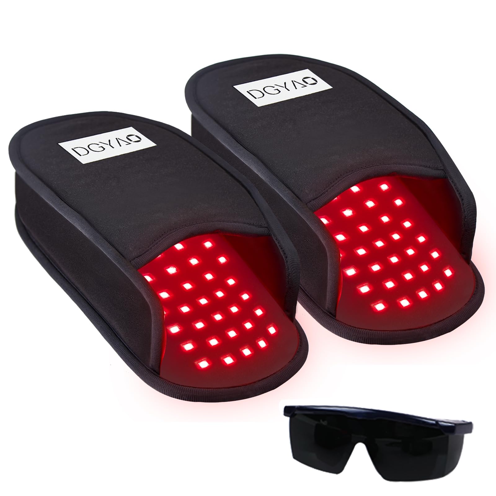Upgraded Red Infrared Light Therapy for Feet Pain Relief FDA Cleared LED Light Therapy Slipper Device for Foot Toes Instep Heel Home Use (Ps-hj2)