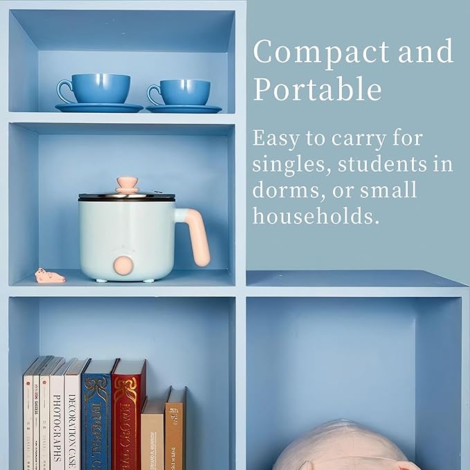 Olla Eléctrica de Cocción Rápida AUNMAS, Mini, Antiadherente miniatura 7