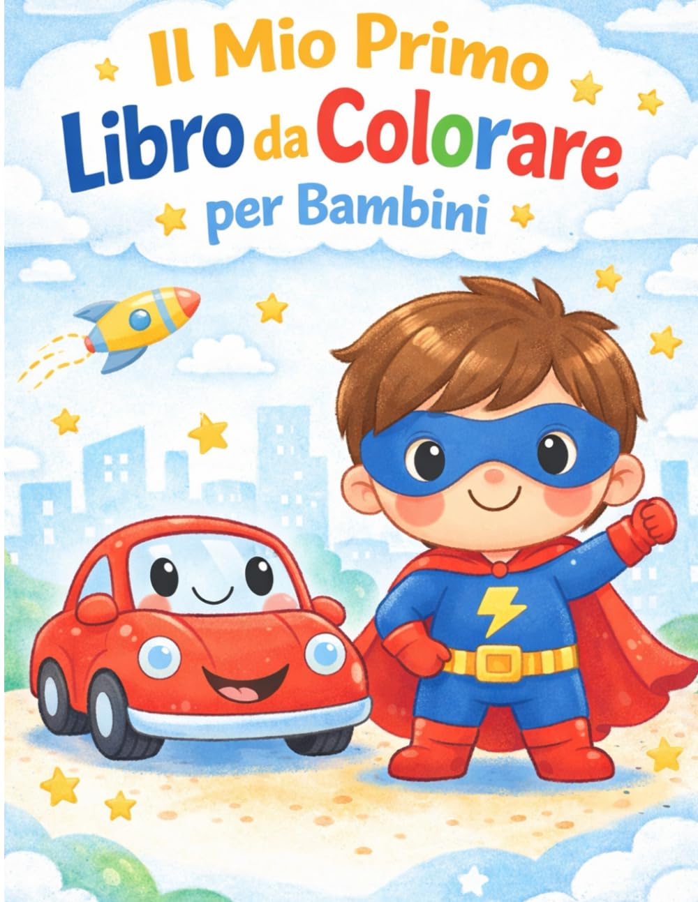 Il Mio Primo Libro da Colorare per Bambini: veicoli ,mezzi e non solo