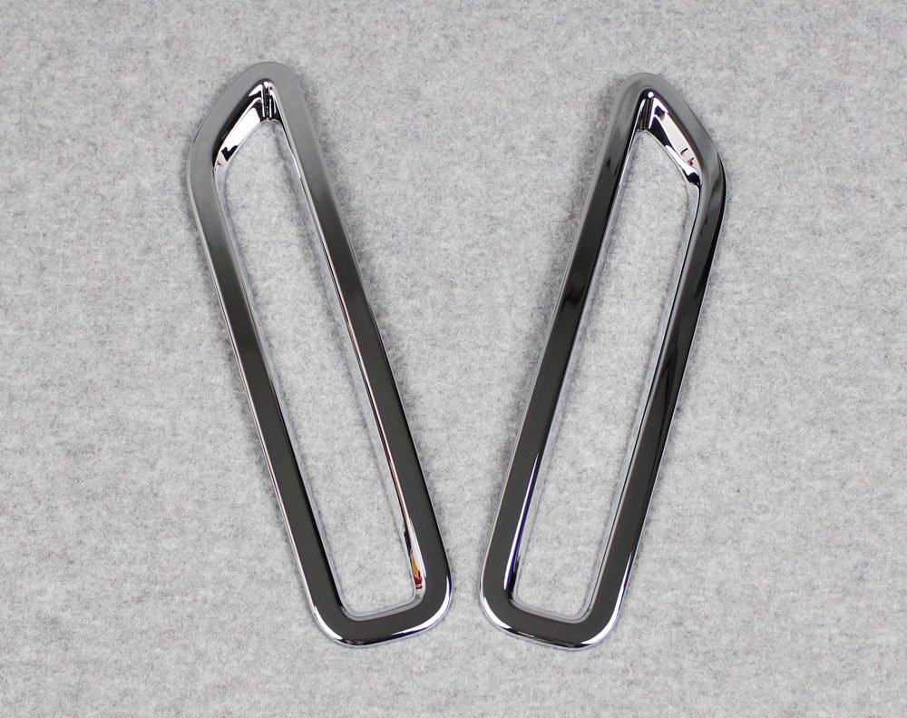 Fit for Nissan Murano 2015 2016 2017 2018 2019 Chrome Rear Fog Light Lamp Cover Trim ABS