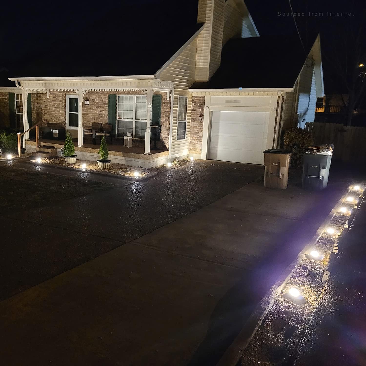 Up To 40% OFF LEONLITE 12-Pack Low Voltage LED Landscape Lighting Pathway Lights, 4.5W, 12-24V AC/DC, IP65 Waterproof, 4000K Cool White, UL Listed, for Path, Aluminum Housing with Stake