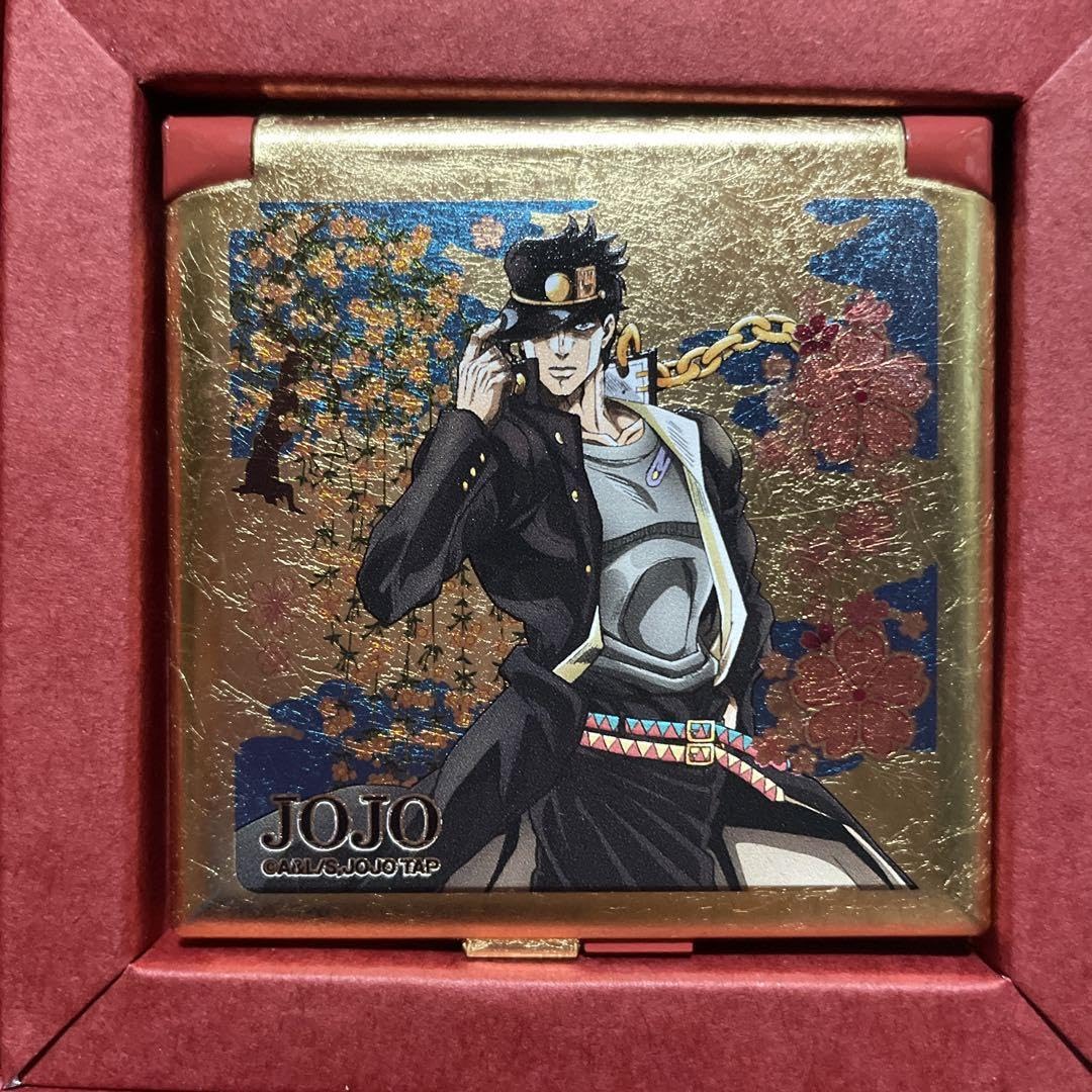 Amazon.co.jp: 箔一 × ジョジョの奇妙な冒険 金沢箔 コンパクトミラー 