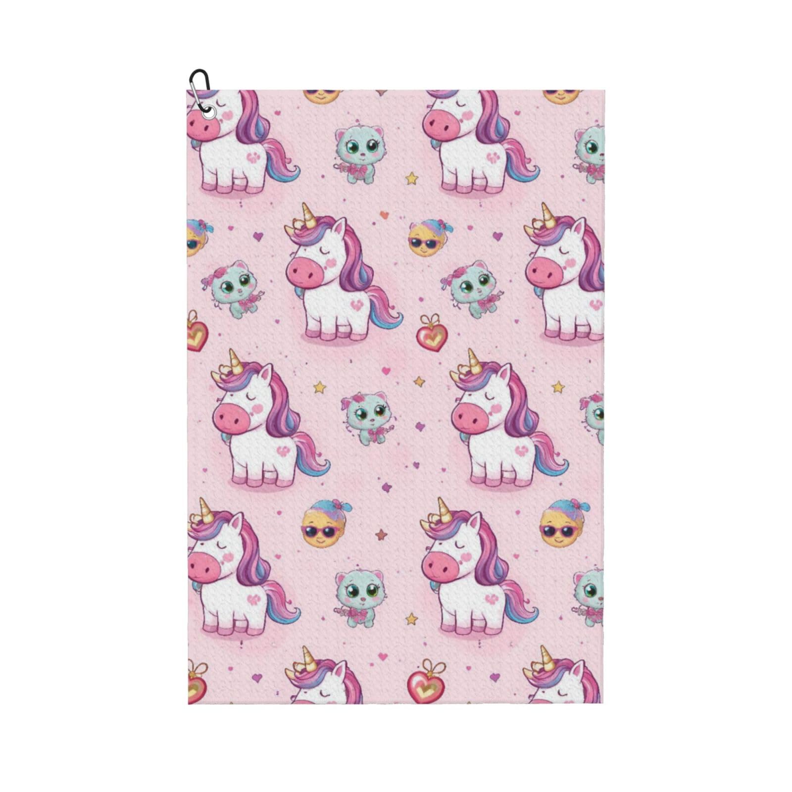 BSDFGSDD Cute Unicorn Golf Towel 24 x 16 inches