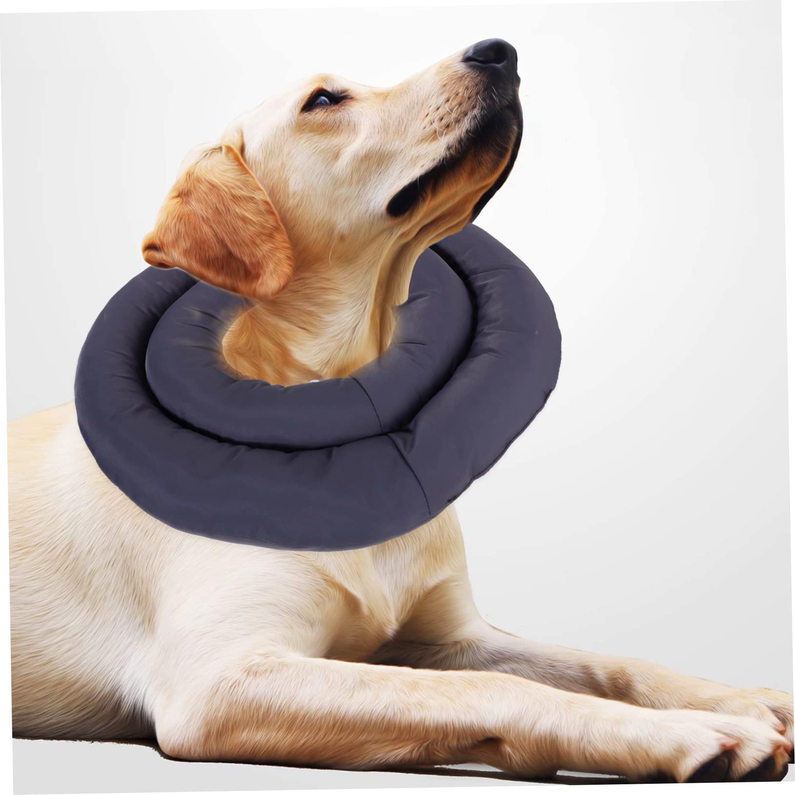 POPETPOP Collar Elástico para Mascotas (2 Unidades) Cono De Gato Material Talla L