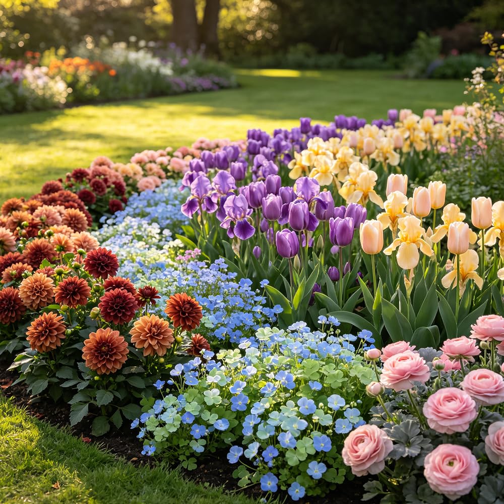FioriRizoma multicolore - giardino d'appartamento esotiche di giardino copertura 50Bulbi