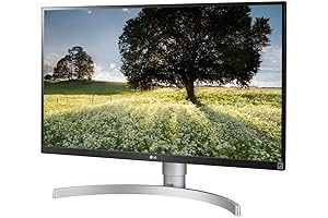 LG 27UL650-W 27" 4K HDR 10 IPS Monitor Borderless