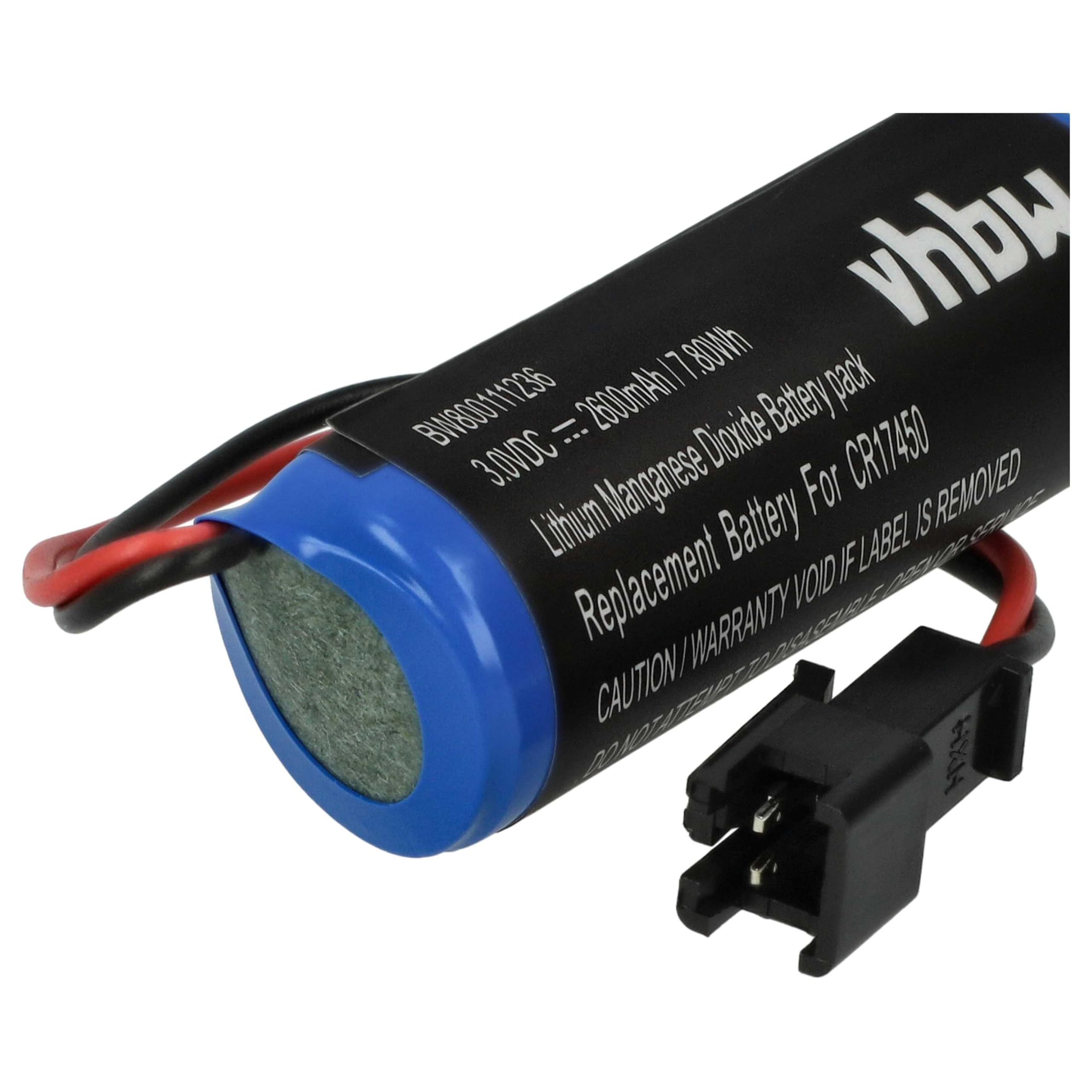 vhbw 5X Batterie Remplacement pour Sanyo CR8.L