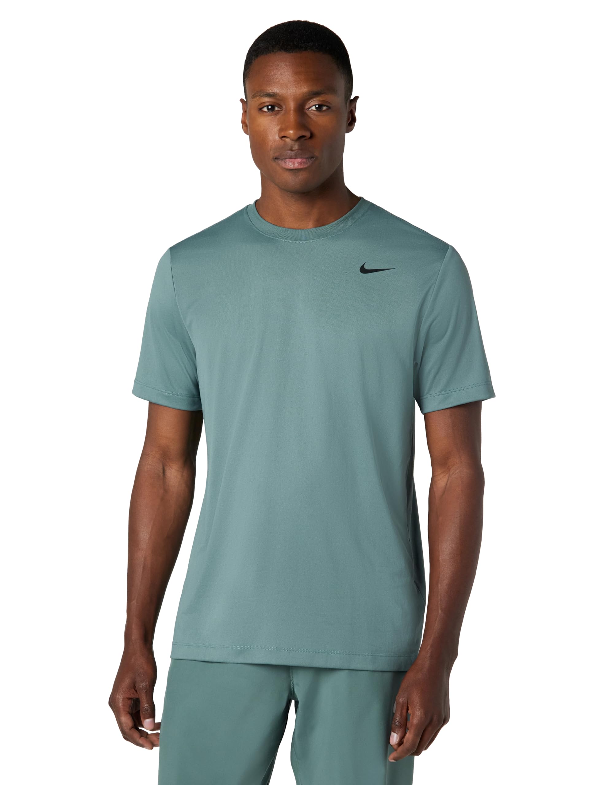 Photo 1 of Nike Men's Dri-FIT Legend Fitness T-Shirt, Mineral Slate/Black, X-Large