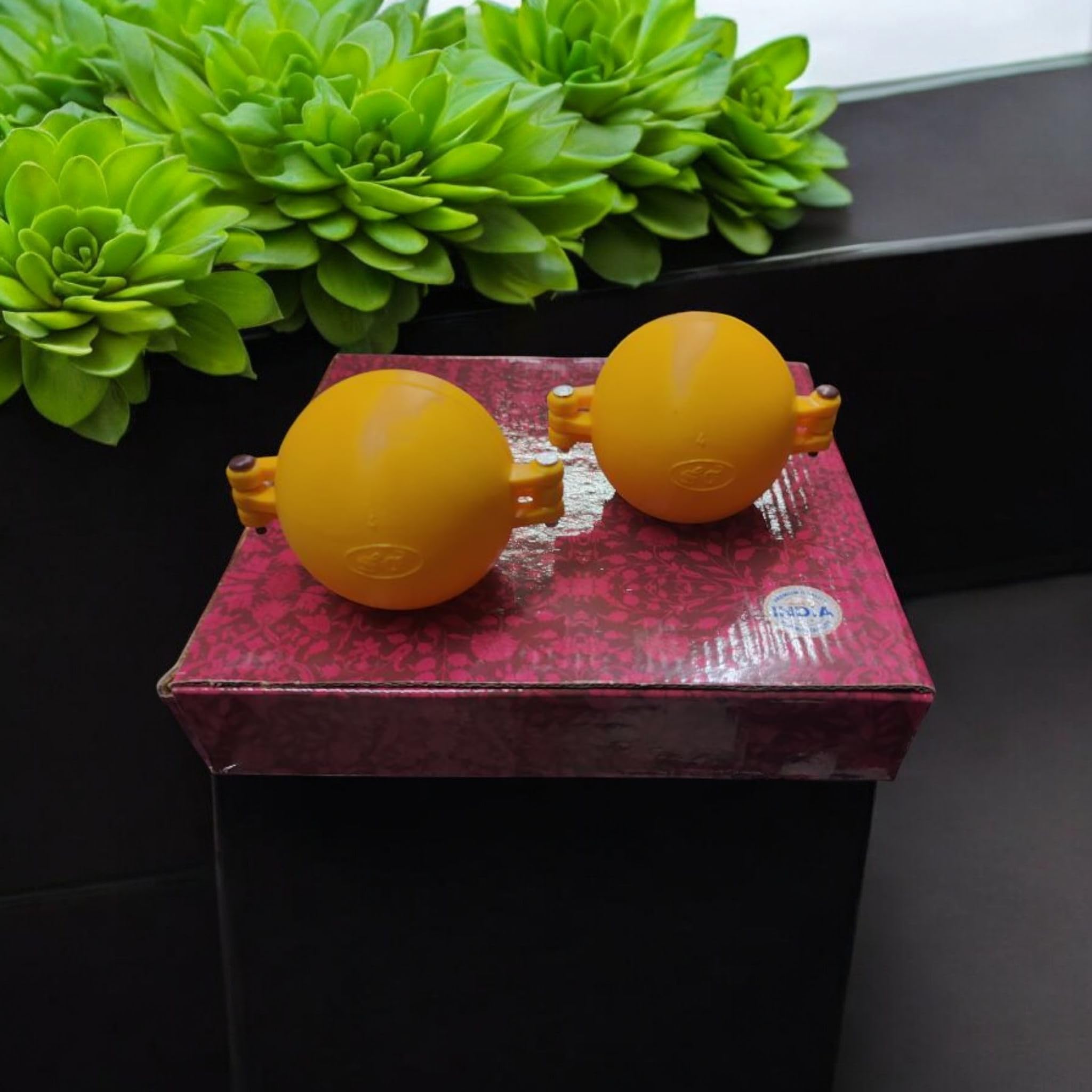 4 No, Big Ladoo Maker Mold Plastic Set of 2 Ladu Mould Sancha for Ganpati Diwali Janmashtmi and Other Festival for Indian Mithai