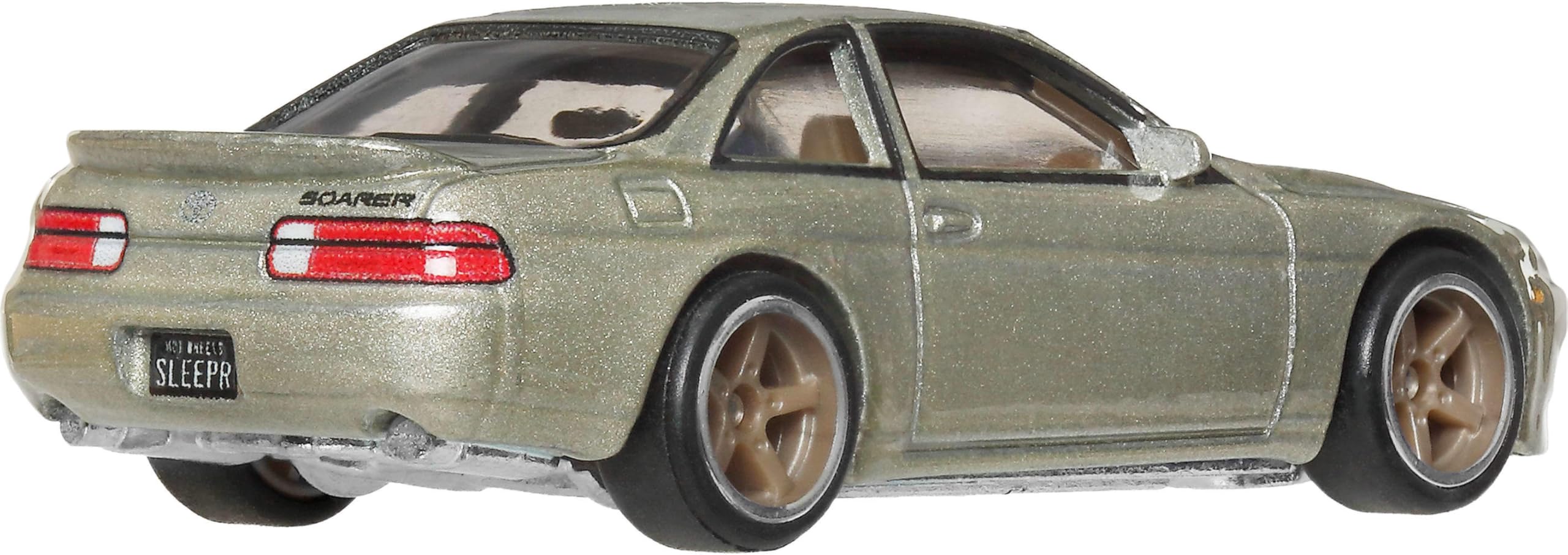 Hot Wheels Premium Car Culture Toyota Soarer 1:64 Scale Metal Frame Real Riders Tyres Premium Decoration & Realistic Details, 3+ Years, JKF15 - 4