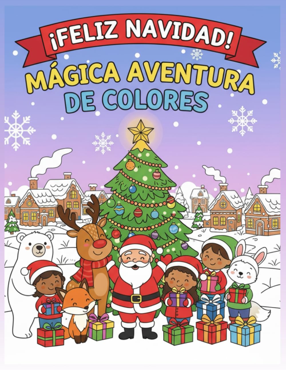 ¡Feliz Navidad! Mágica Aventura de Colores