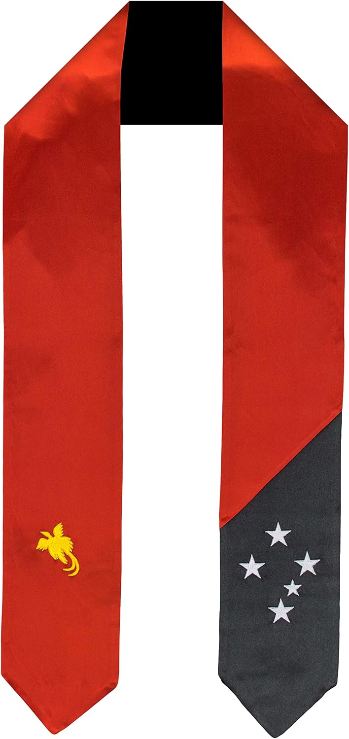 Vision Wear Nigeria Flag Graduation Sash Stole International Study Abroad | INDIA - View #9