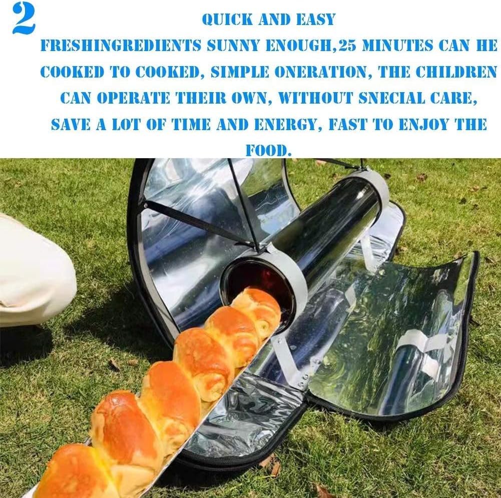 Amazon.co.jp: バーベキューグリルソーラークッキング、4.5Lポータブル