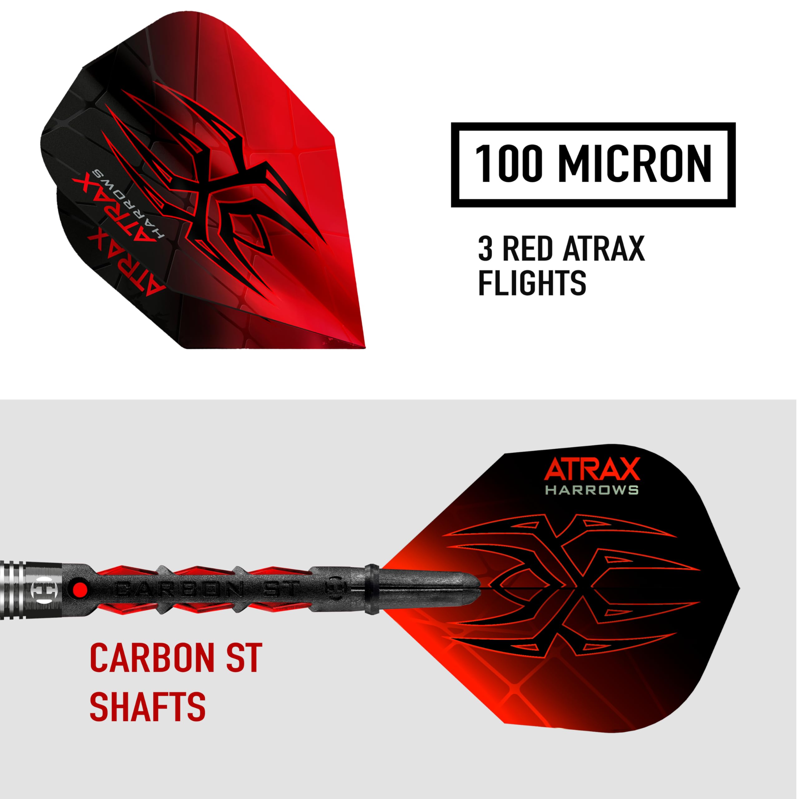 Amazon.co.jp: Harrows Atrax 95%タングステンスチールチップダーツ