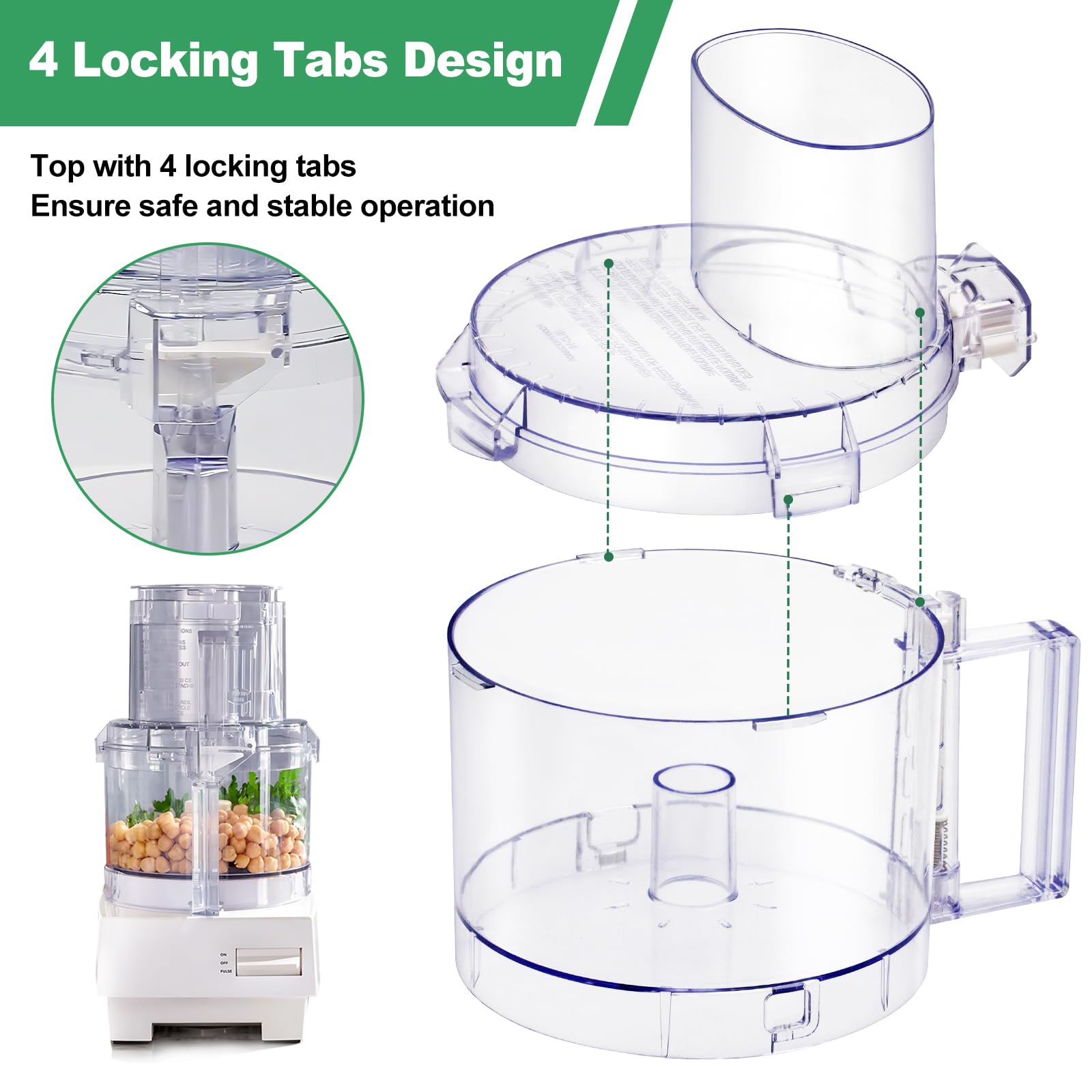 Amazon.com: 7 Cup Food Processor Replacement Parts Kit for