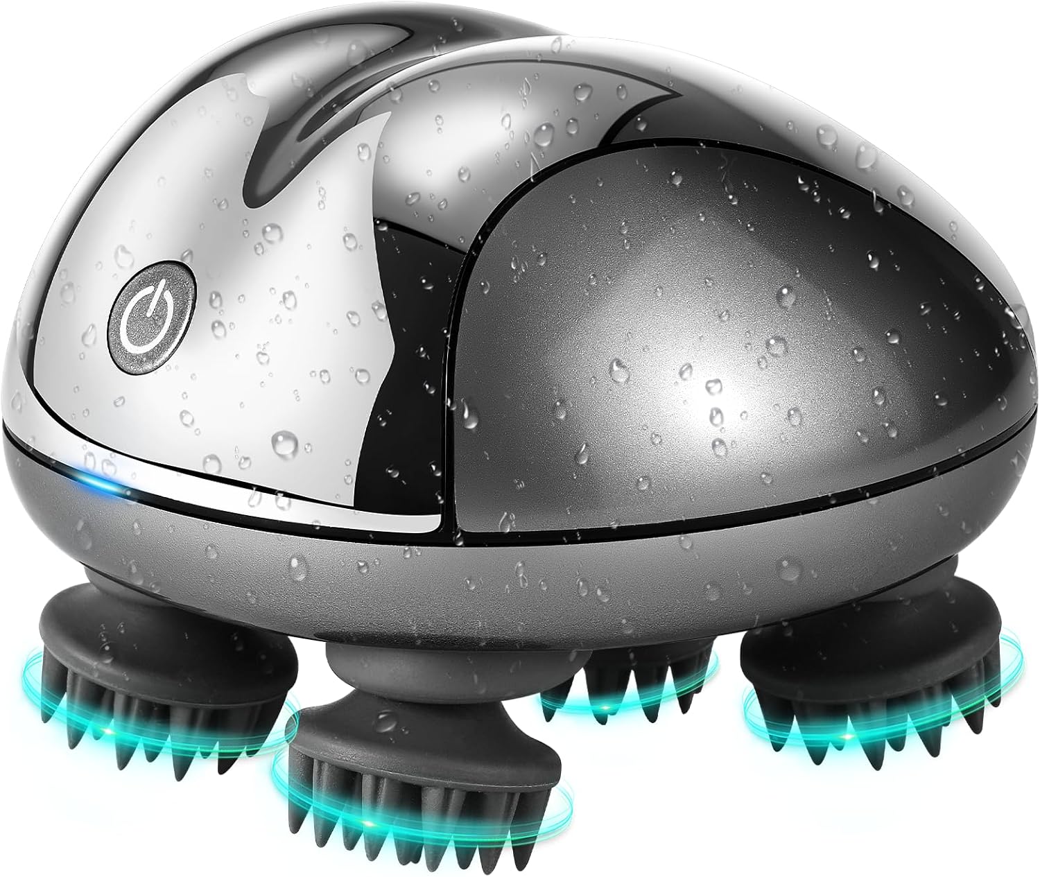 Fomey Portable Scalp Massager, Pet Massager Electric Cat Head Massager Kneading 84 Removable