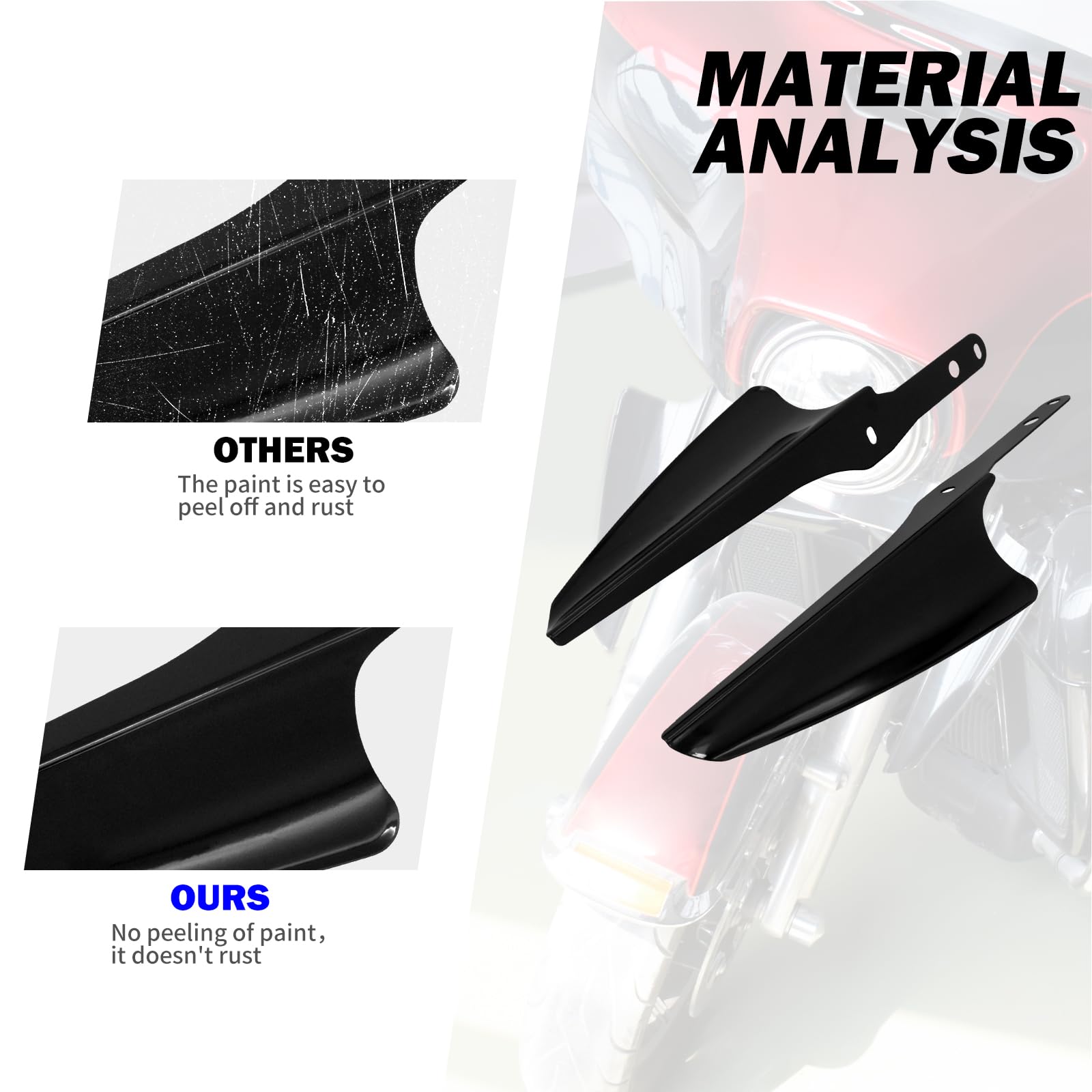 Amazon | HDBUBALUS フロント フォーク マウント ウインド