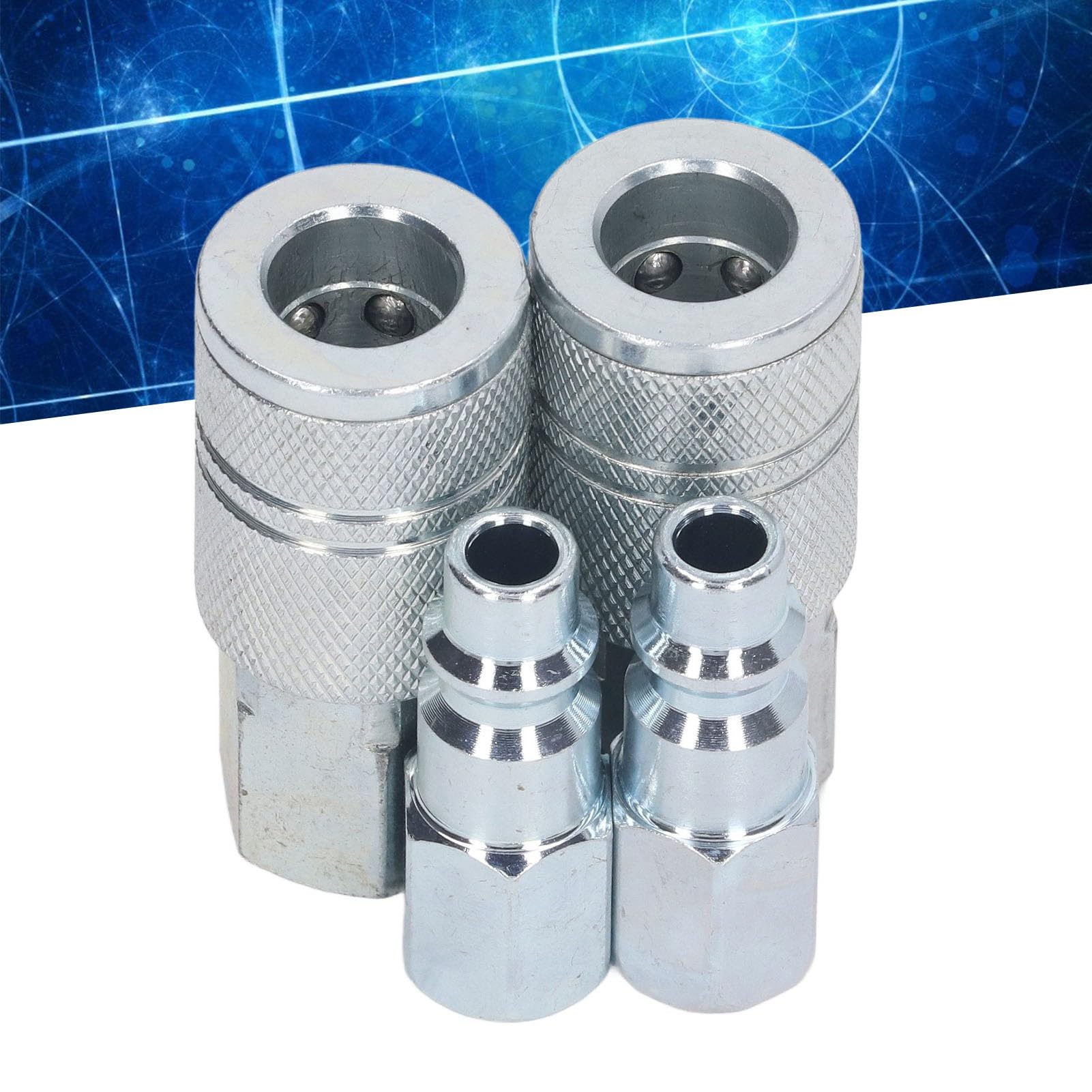 Raccordi Accoppiatore Blocco Torsione Tubo Air Line Ottone - Foto 2