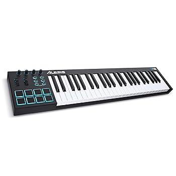 Amazon | Alesis USB MIDIキーボード 49鍵 8パッド Ableton Live