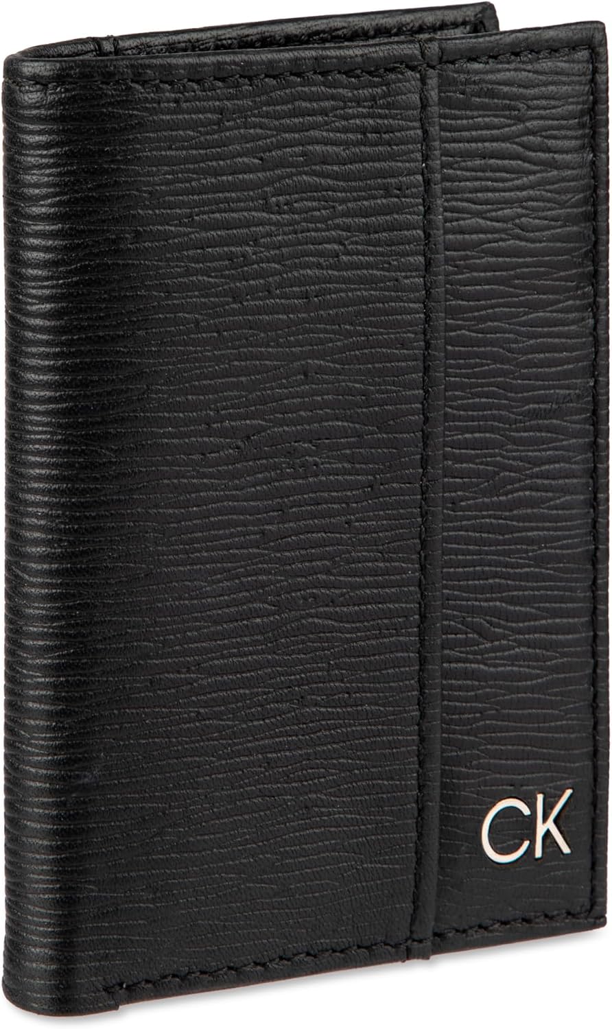 Calvin Klein Men's Wallet Sets-Minimalist Bifold and Card Cases