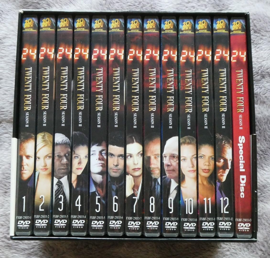 Amazon.co.jp: 24 -TWENTY FOUR- シーズン2 DVDコレクターズBOX 13枚 