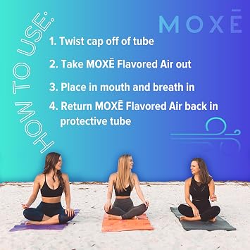 MOXE Natural Smokeless Inhaler Original 5 PK, Non-Electric Craving Relief | Habit Alternative, Scents for Relaxation and Focus, Oral Fixation Support, Menthol, Cinnamint, Peppermint Mocha, Wintermint