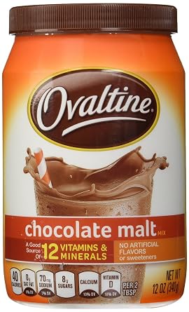 Ovaltine Chocolate Malt 12 oz Pack of 3