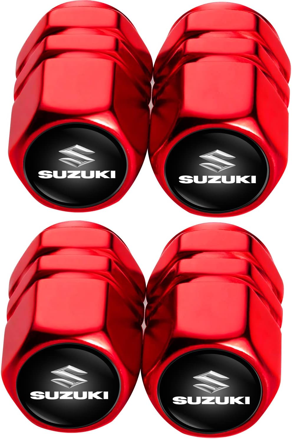 4pcs Tire Valve Stem Caps for Suzuki Swift Vitara Grand Ii Sx4 Baleno Kizashi Jimny