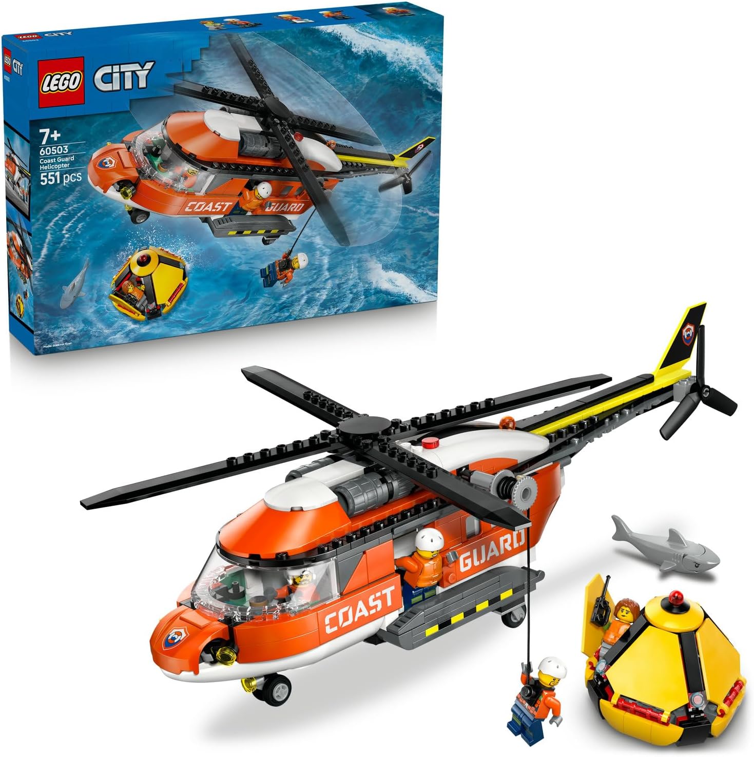 LEGO City Sahil Güvenlik Helikopteri 60503