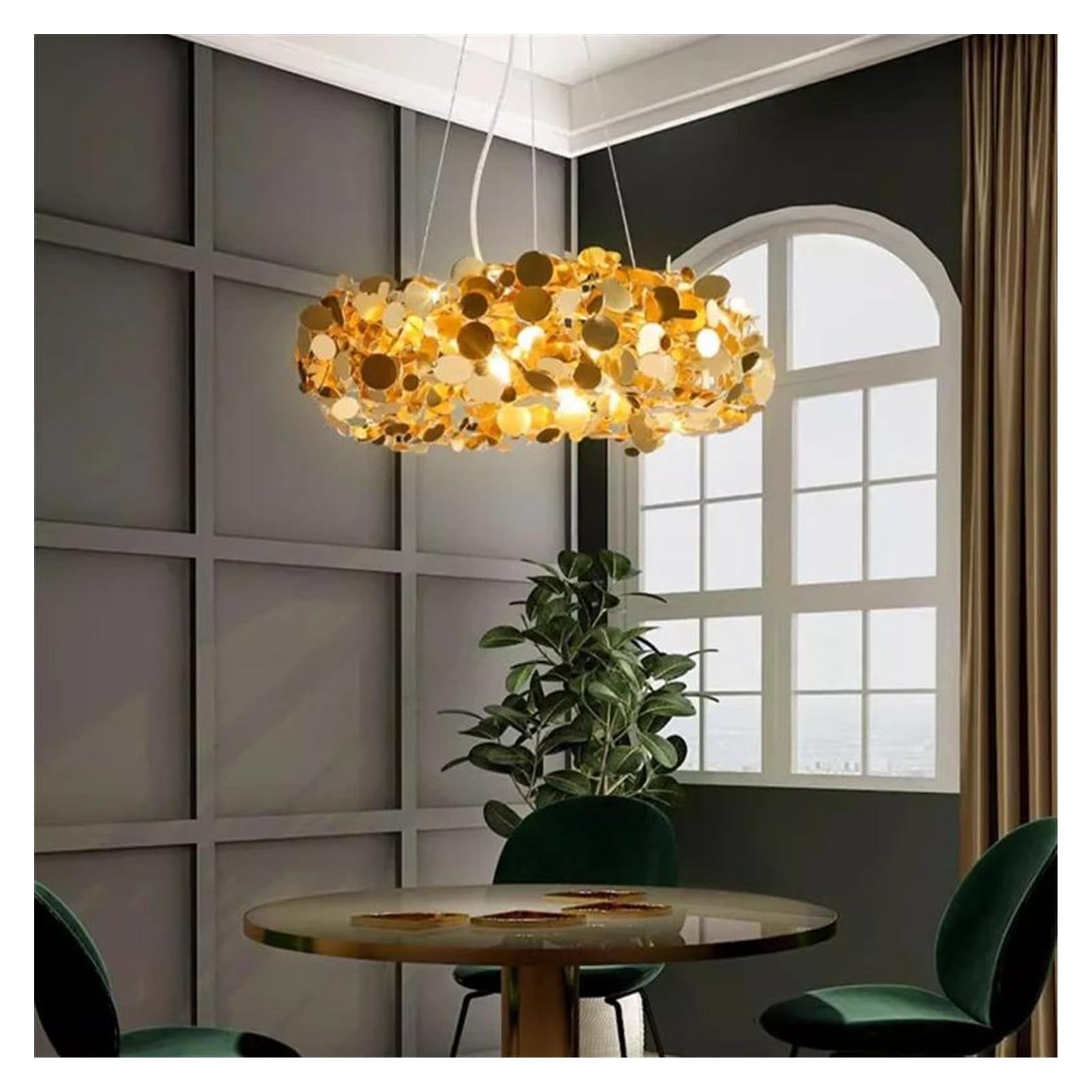 Luminaires suspendus design pour illuminer vos dîners en salle à manger moderne
