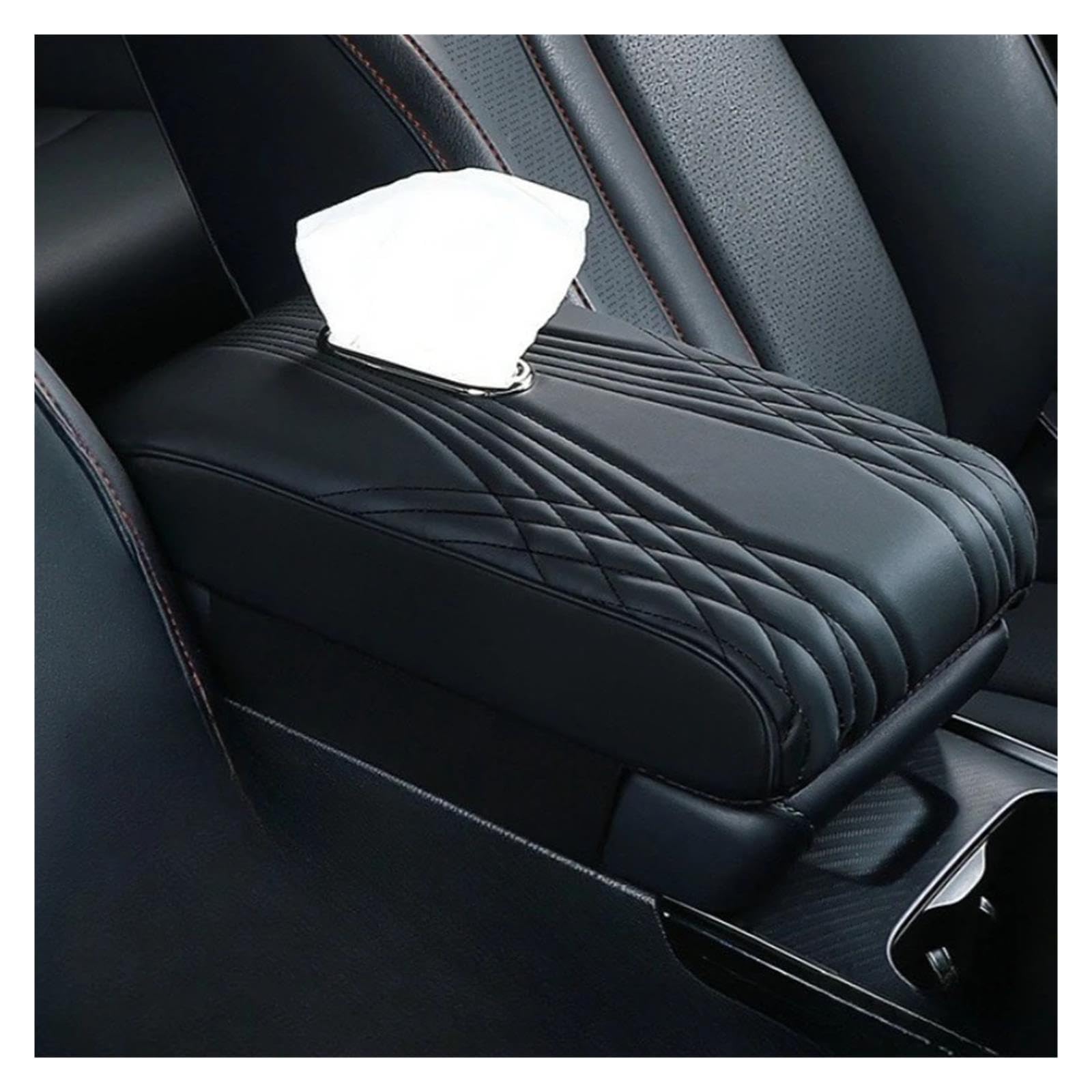 Accesorios Universales Organizador Cojín Apoyabrazos Consola Central Coche
