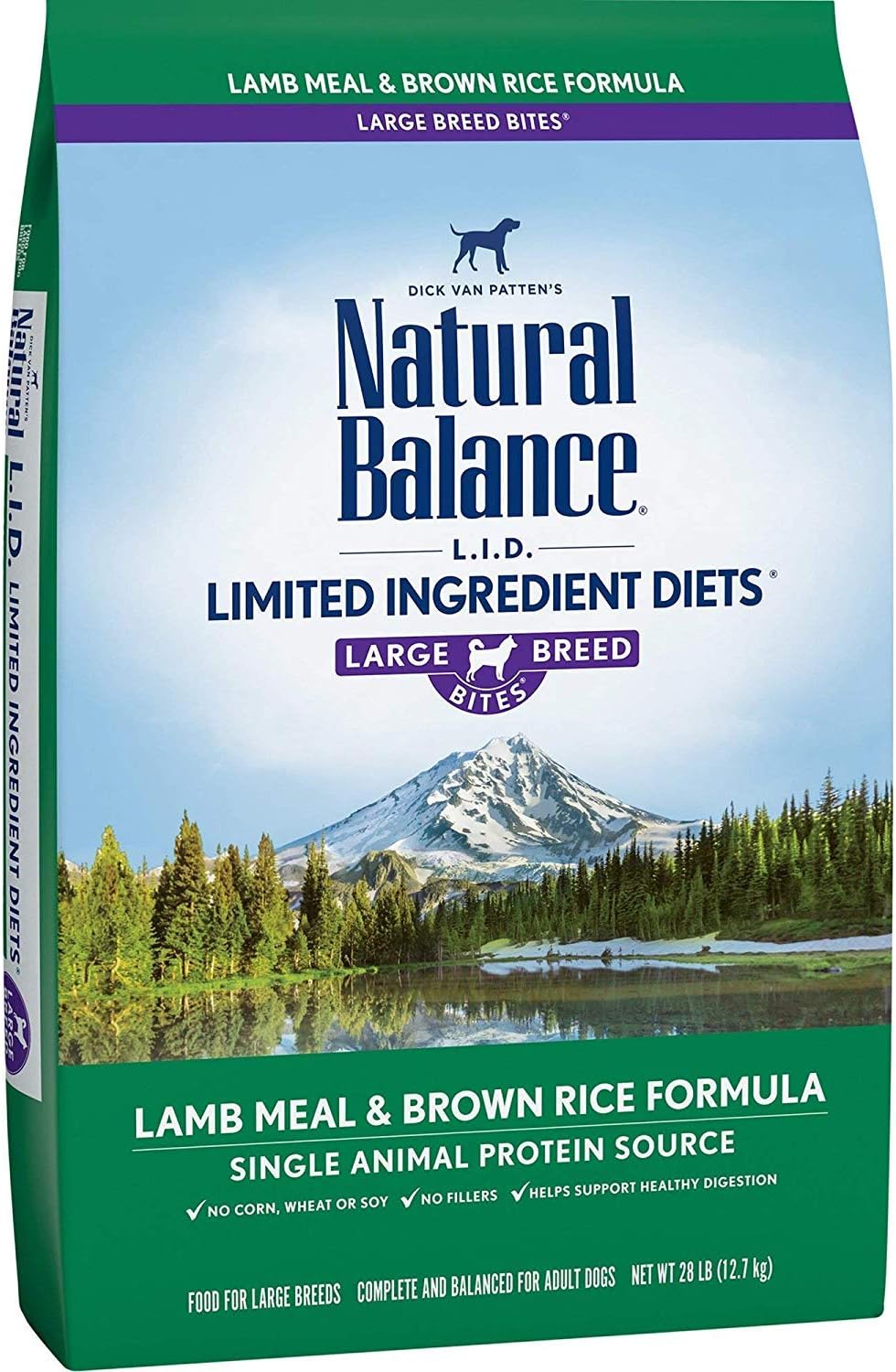Natural Balance Dry Dog Food Limited Ingredient Diet for
