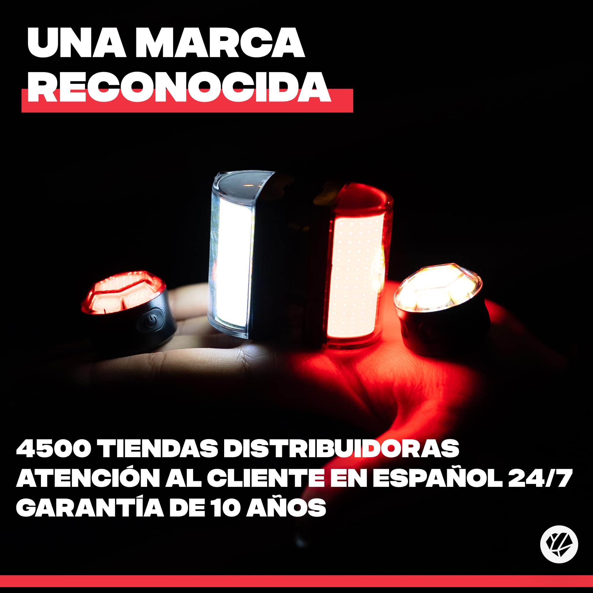 SHAPEHEART Light_Mini_Red Luz de Bicicleta Adulto Unisex, Negro, Sencillo