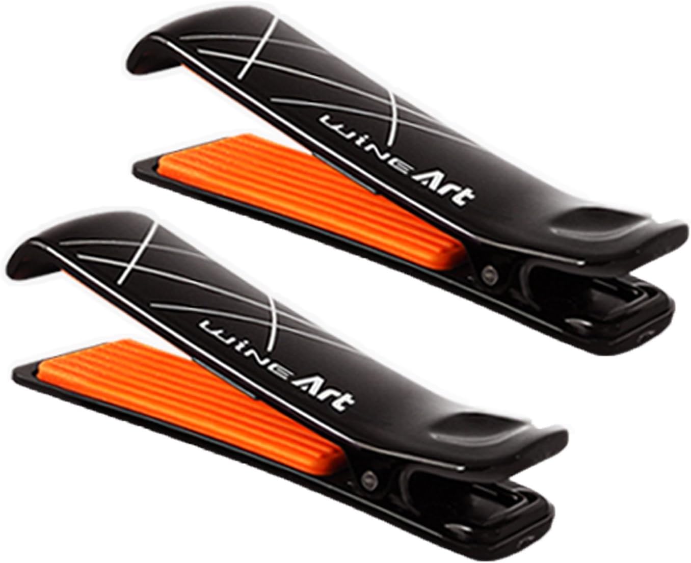 Car Safety Seat Adjust Belt Crab Peg Clip-on Type Stopper Clamps 1Pair 2Pcs for Car Motors Truck Bus Vehicle (Black)