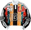 Camisa de Manga Larga para Hombre, Vintage, Holgada, con Cuello y Botones 1