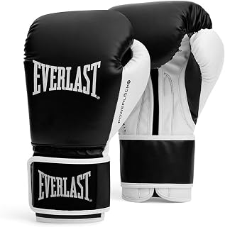 Everlast Powerlock OG & Powerlock 2R Boxhandschuhe, Trainingshandschuhe für Sandsack, Pratzen & Sparring, Klettverschluss, Advanced Foam Technologie, Ergonomischer Griff – Original Everlast Ausrüstung