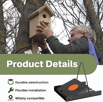 Showingo Van ERT Universal Sparrow Trap for Nest Boxes with Multiple Entrance Types
